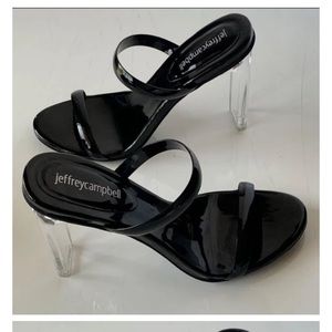 Jeffrey Campbell Sexy Black Sandals